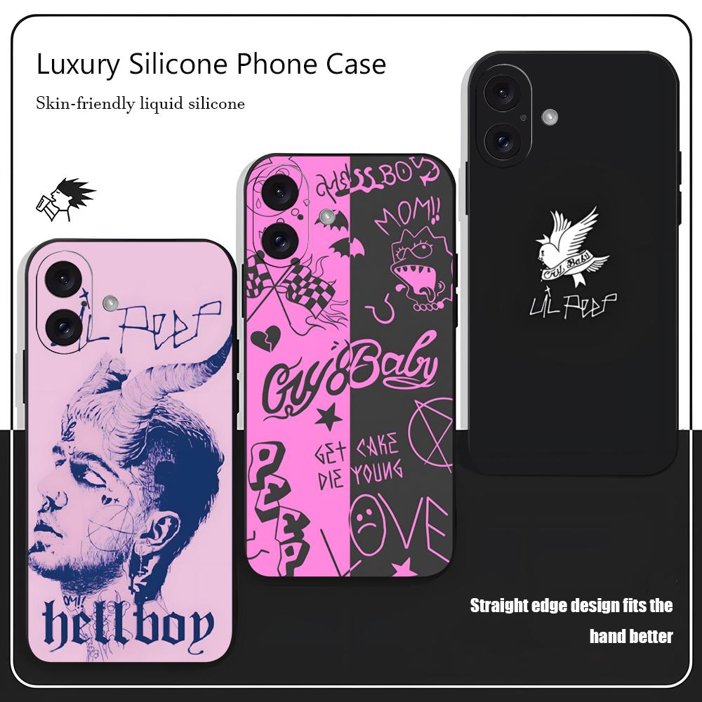 Mini Pc Case - L-Lil Peep Beroemde Ster Populaire Telefoonhoesje