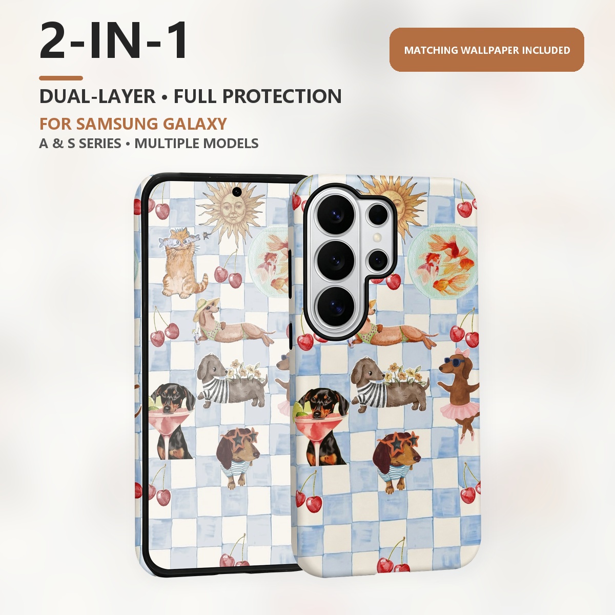 Grappige Honden Zomer 2-in-1 D - Computer Case recensie en prijs