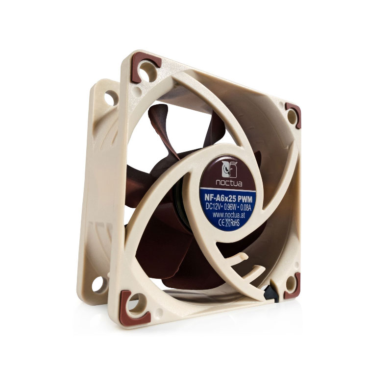 Noctua NF-A6X25 60X60X25Mm 12V - Case Fan Controller recensie en prijs