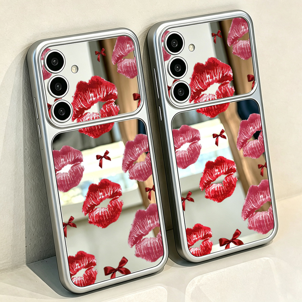 Telefoonhoesje met rood lippen - Computer Case recensie en prijs