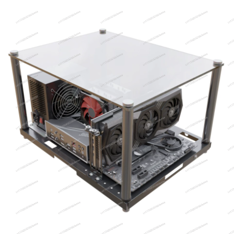 Volledig transparante open com - Atx Case recensie en prijs
